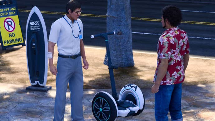 like a dragon infinite wealth ichiban and street surfer developer (EMBARGO)