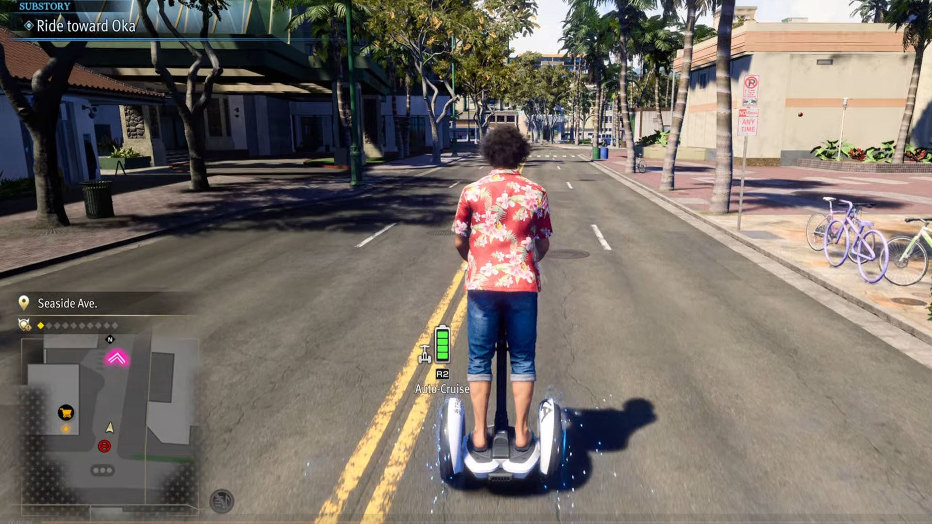 like a dragon infinite wealth ichiban riding street surfer (EMBARGO)