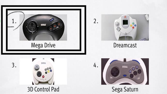 Like a Dragon Infinite Wealth, a Mega Drive controller has been highlighted in the top left corner.