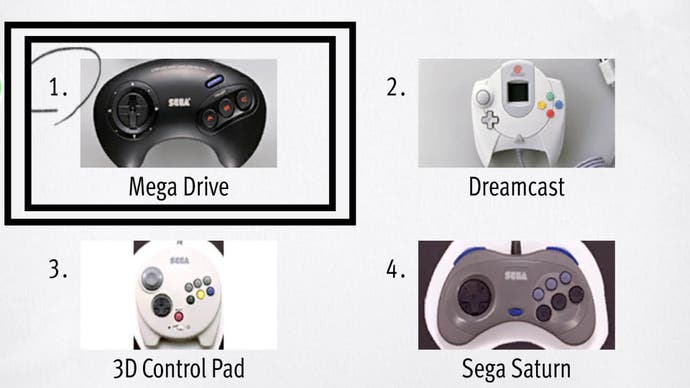 Like a Dragon Infinite Wealth, a Mega Drive controller has been highlighted in the top left corner.