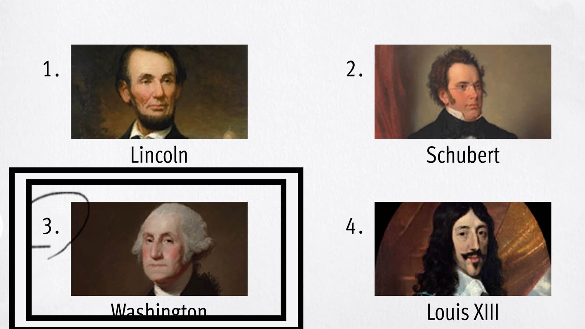 Like a Dragon Infinite Wealth, the portrait of George Washington has been selected in the bottom left corner.