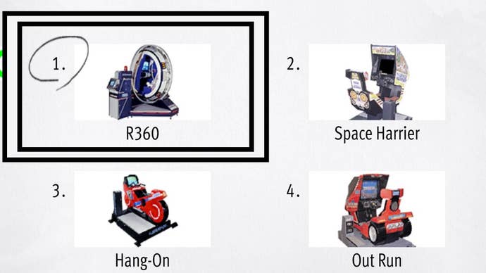 Like a Dragon Infinite Wealth, the R360 unit has been circled in the top left corner.