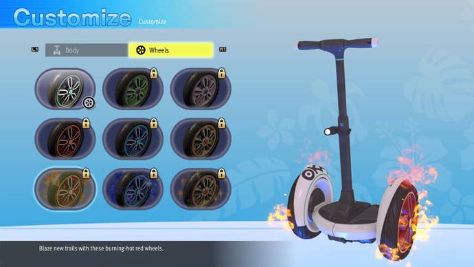 like a dragon infinite wealth street surfer customisation menu (EMBARGO)