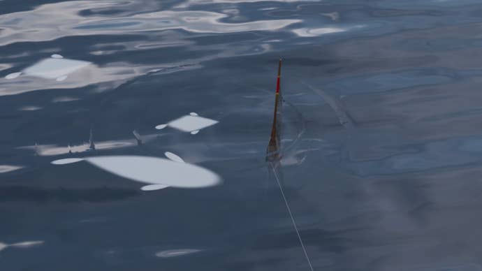 like a dragon ishin fishing fish shaped shadows