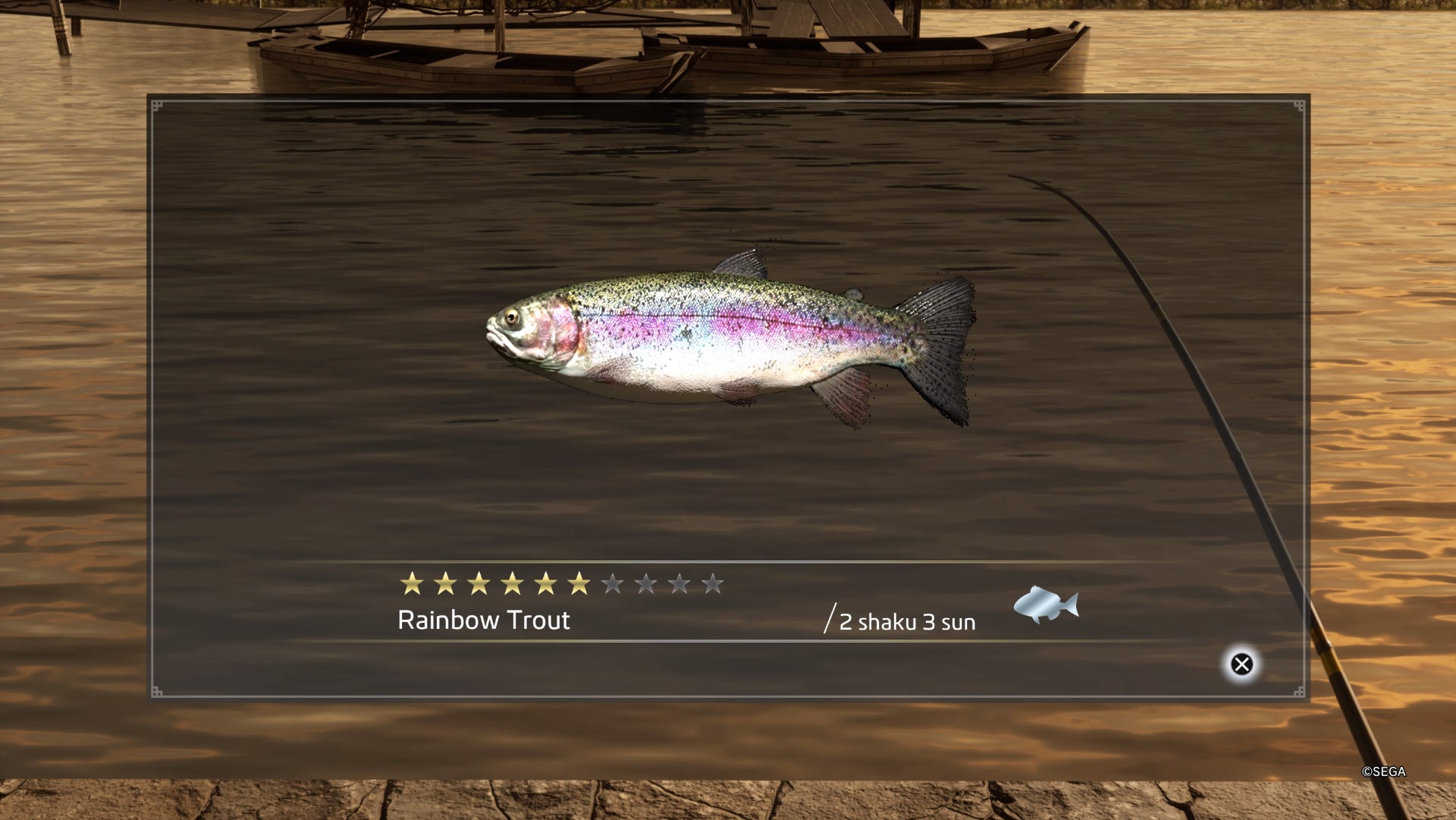 Like a Dragon Ishin, Rainbow Trout