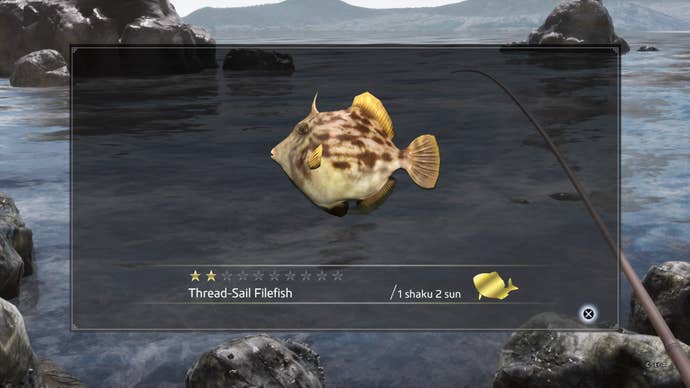 Like a Dragon Ishin, Thread-Sail Filefish