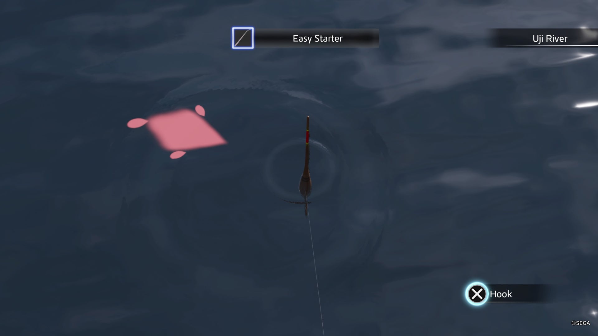 like a dragon ishin uji river easy starter fish interested in hook