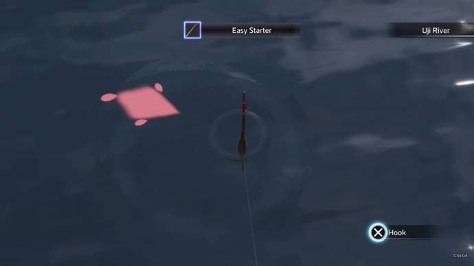 like a dragon ishin uji river easy starter fish interested in hook