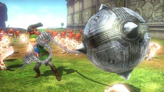 Monsters in Hyrule Warriors are no match for Link's Power Gloves  