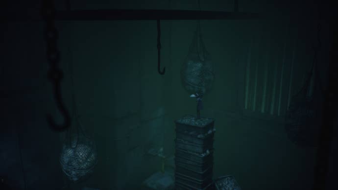 Co-op co-ordination to solve a puzzle in Little Nightmares 3.