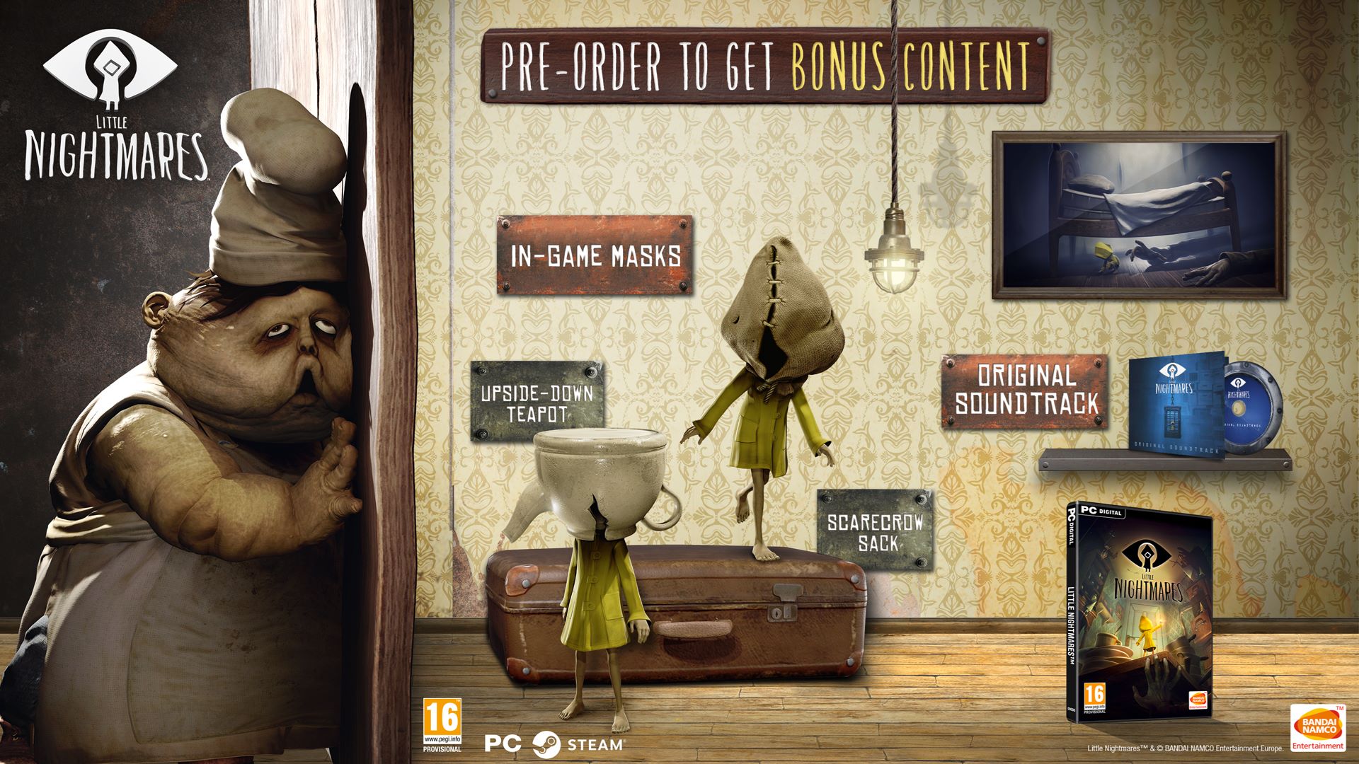 Little Nightmares gets April release date new beautiful trailer VG247