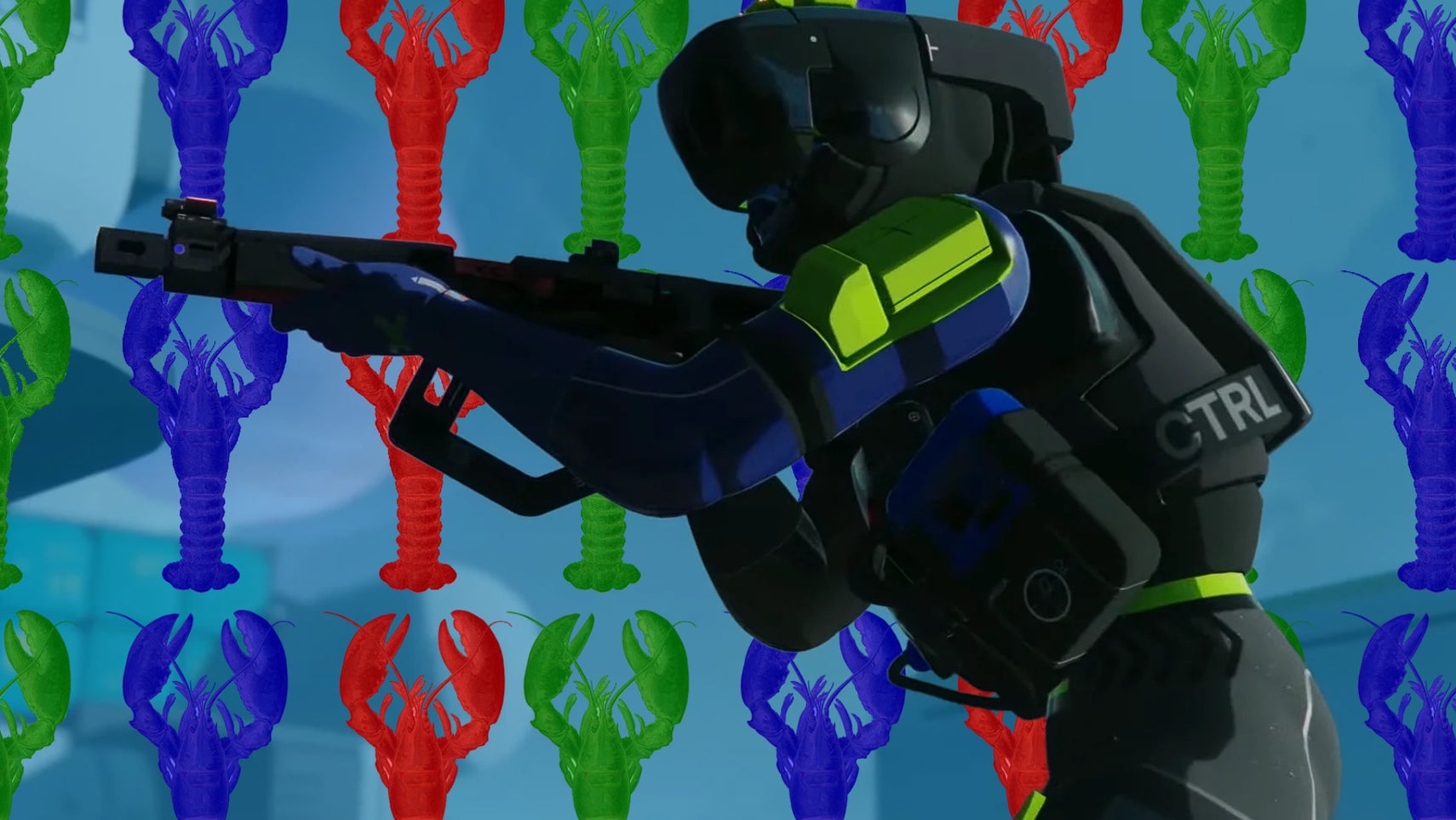 Marathon - lobster background
