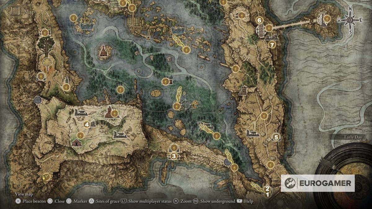 Elden Ring Site of Grace locations | Eurogamer.net