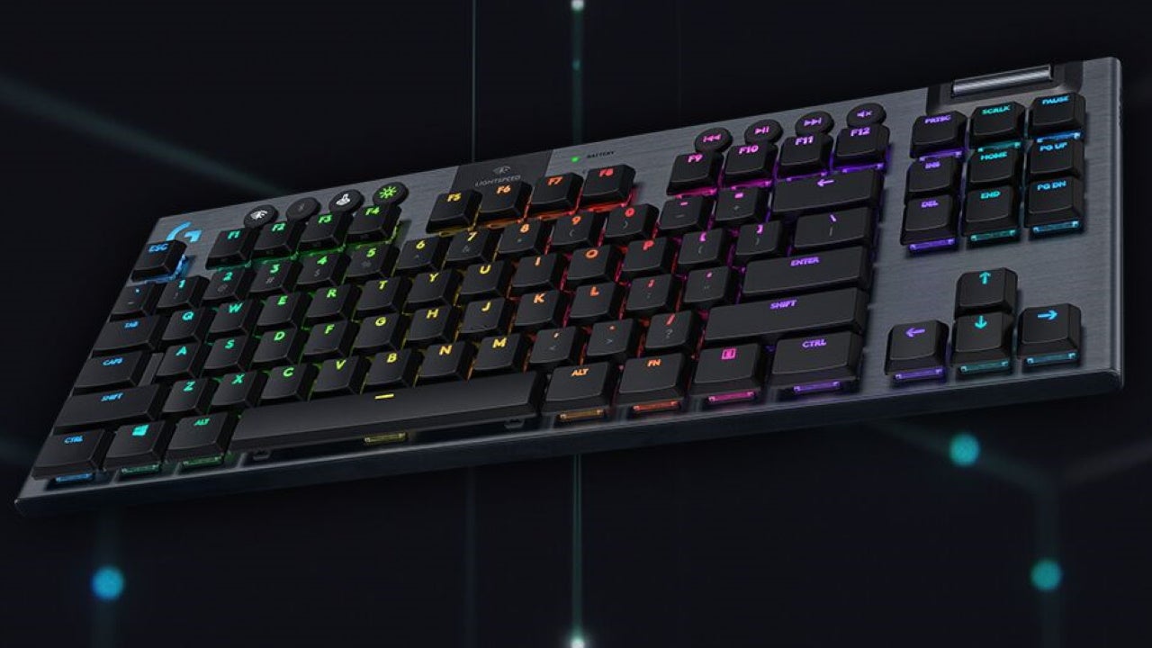 Logitech G915 TKL Tenkeyless Lightspeed discount Wireless RGB Mechanical Gaming Keyboard