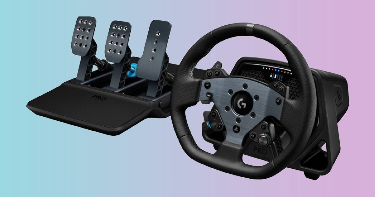 Logitech's premium Pro Racing wheel and pedals are £410 off with a ...