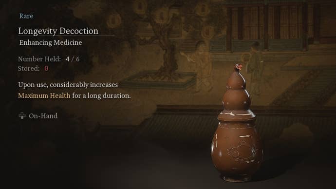 The Longevity Decoction in Black Myth: Wukong.