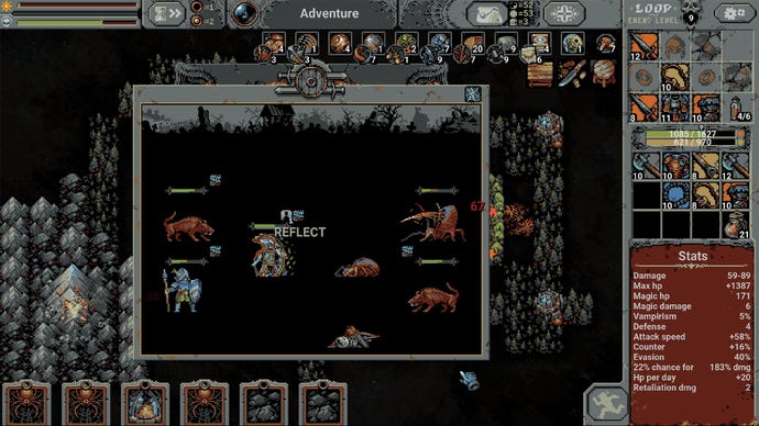 Screenshot of Loop Hero