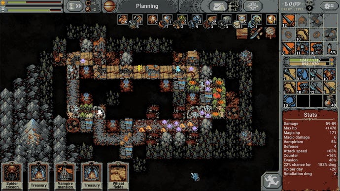 Screenshot of Loop Hero