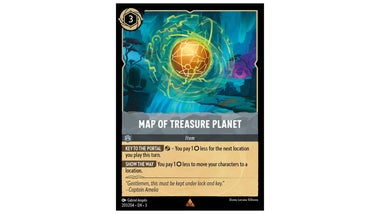 lorcana treasure planet cards - The First Chapter - John Silver Rare Number Treasure Mountain - Azurite Sea