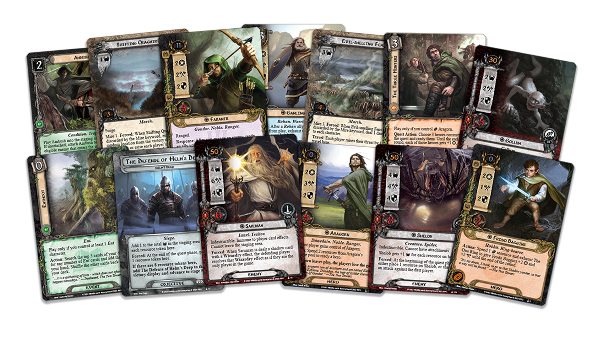 The Lord of the Rings: The Card Game to receive revised version of Two  Towers expansion | Dicebreaker