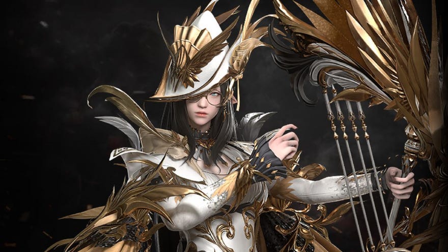 The default image of a Bard class character from Lost Ark.