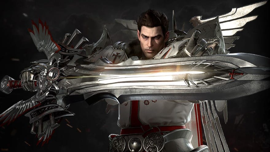 The default image of a Paladin class character from Lost Ark.