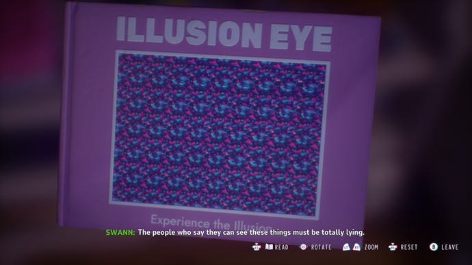 A magic eye book called