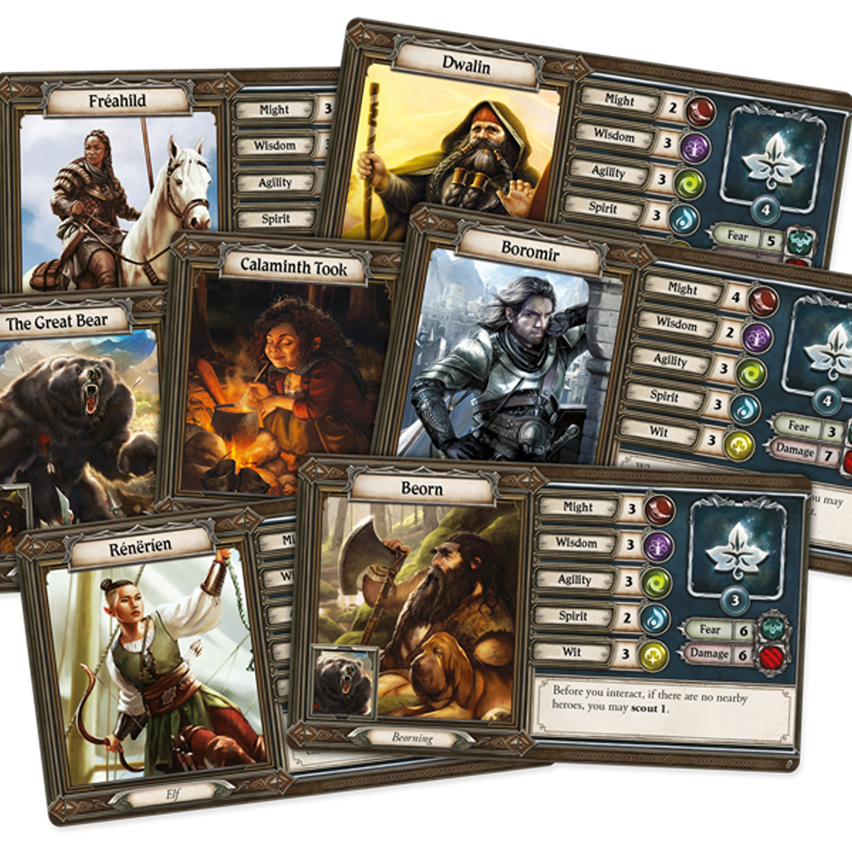 journeys in middle earth card sleeves Ryker | Compatible with Lord of The Rings: Journey to Sleeve Kit ** Note Game Titles and their intellectual property rights are and TM of their respective rights holders Duel for Middle Earth Compatible