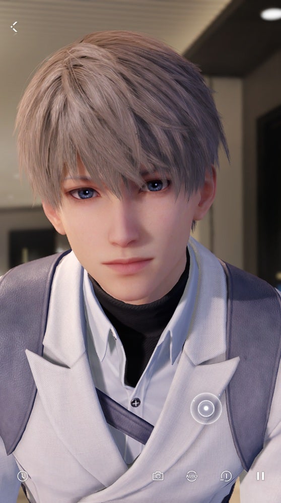 Xavier leans close to the player in a still from Love and Deepspace. - 3