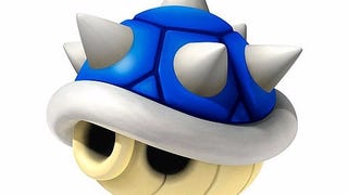 The Spiny Shell, or Blue Shell from Mario Kart, a blue turtle shell with spikes on the top.