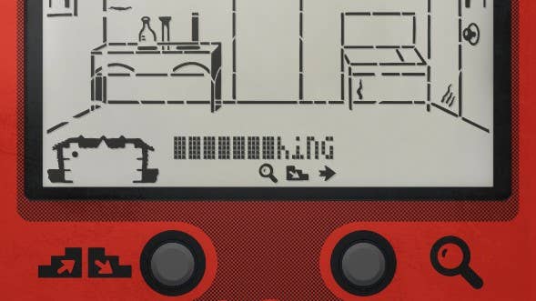 A browser screenshot of Lucas Pope’s Moida Mansion.