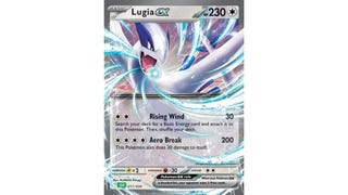 Lugia EX card with new design from Pokémon Trading Card Game Classic