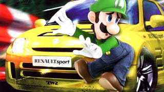 Luigi geht fremd und taucht in einer Entwickler-Version von Sega GT auf