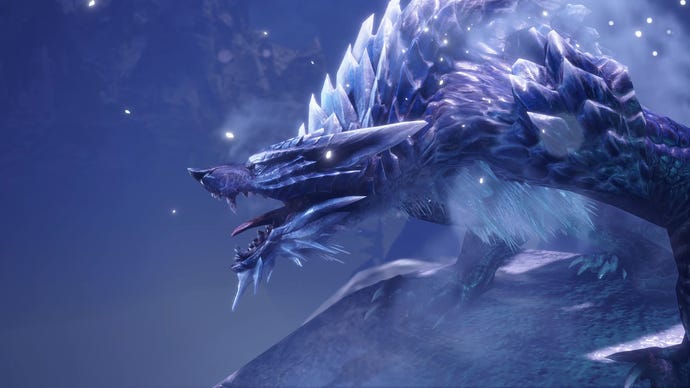 Lunagaron prepares to strike in Monster Hunter Rise: Sunbreak