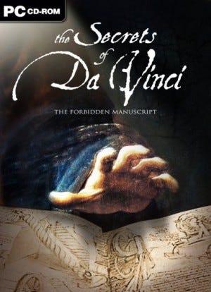 The Secrets of Da Vinci: The Forbidden Manuscript boxart