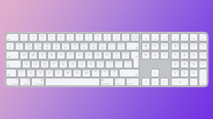 apple magic keyboard with touch id and numeric keypad