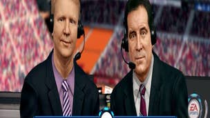 Madden NFL 13 screen shows Jim Nantz, Phil Simms as new commentary team