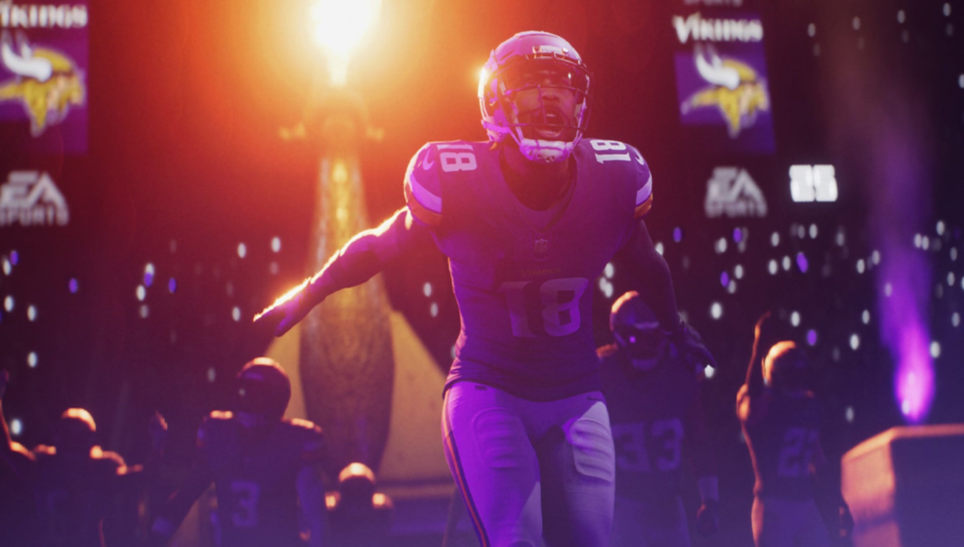 A Vikings entrance in Madden 26 - 3