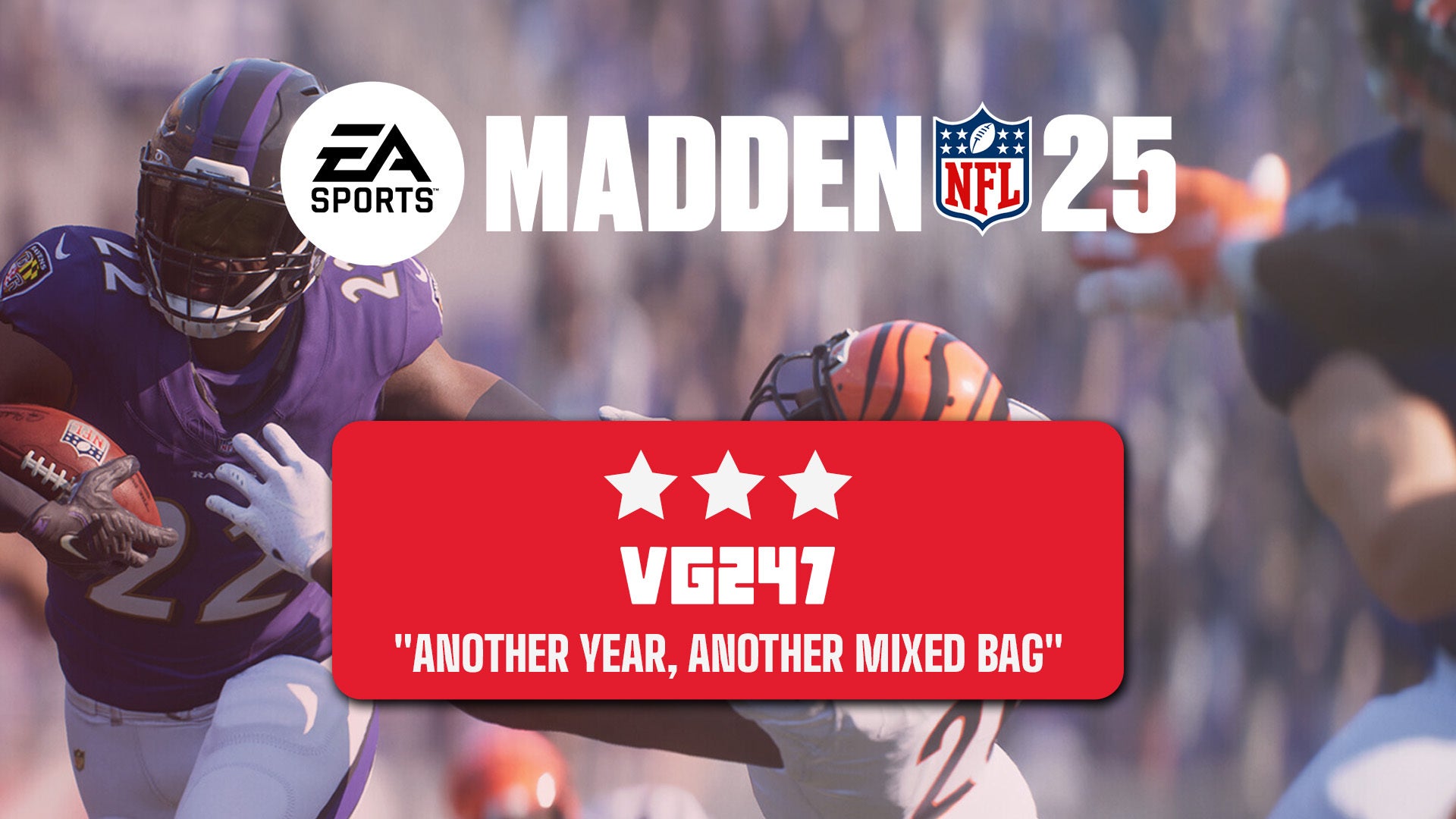 A Madden 25 review header. - 1