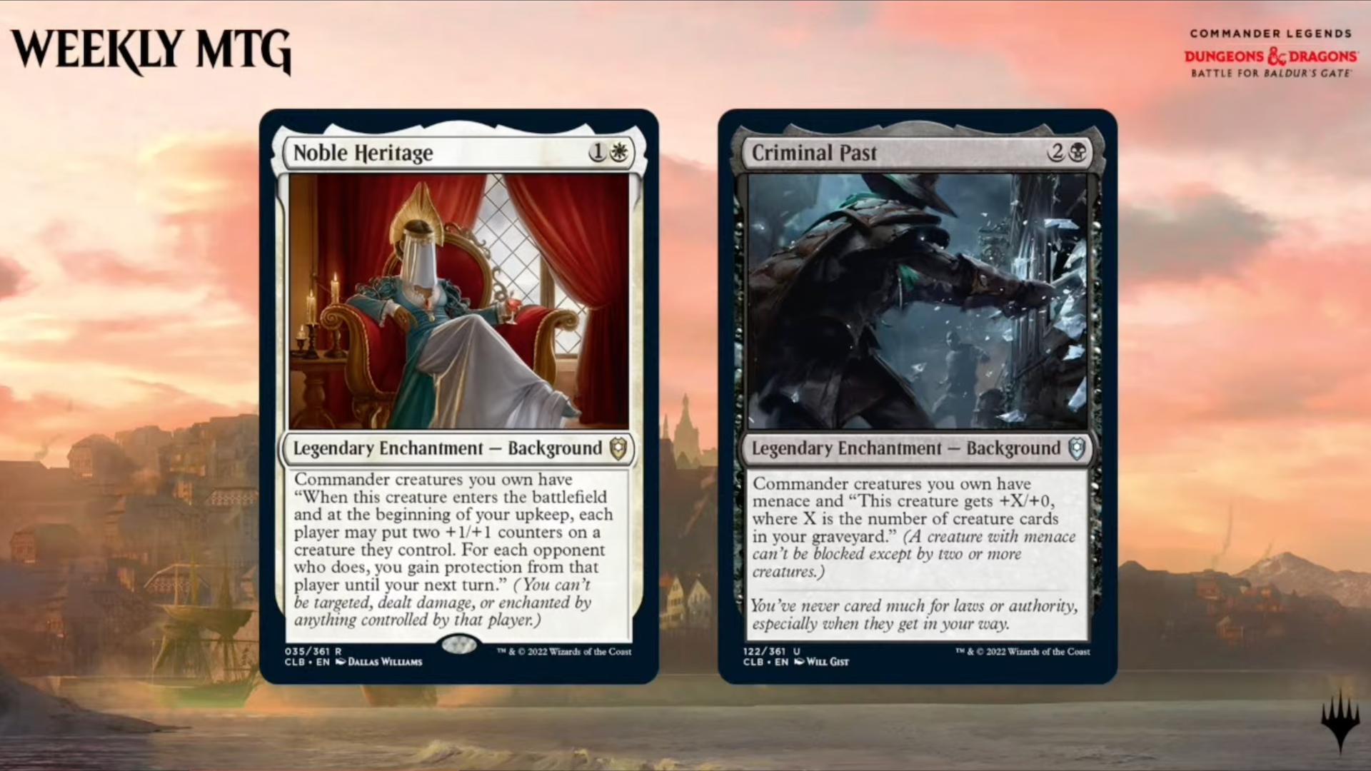 MTG's Battle for Baldur's Gate set treats Commanders like