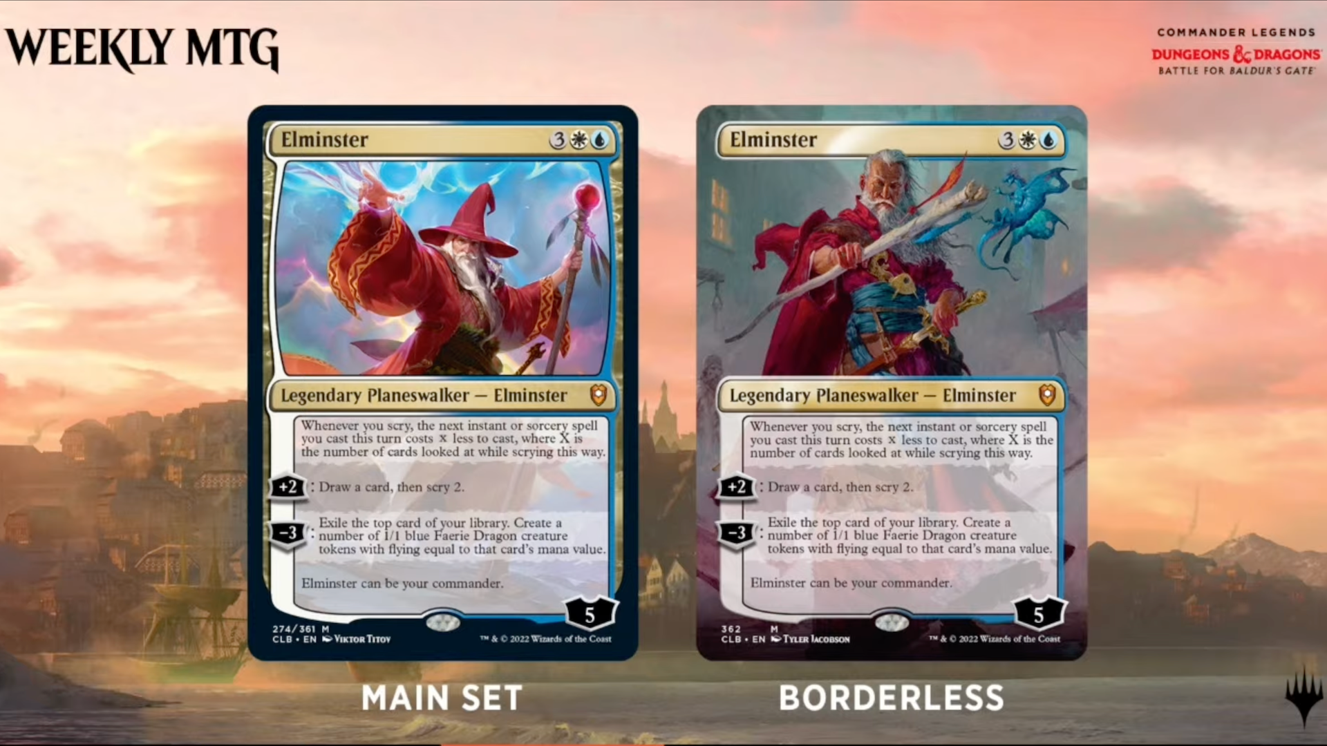 MTG's Battle for Baldur's Gate set treats Commanders like D&D