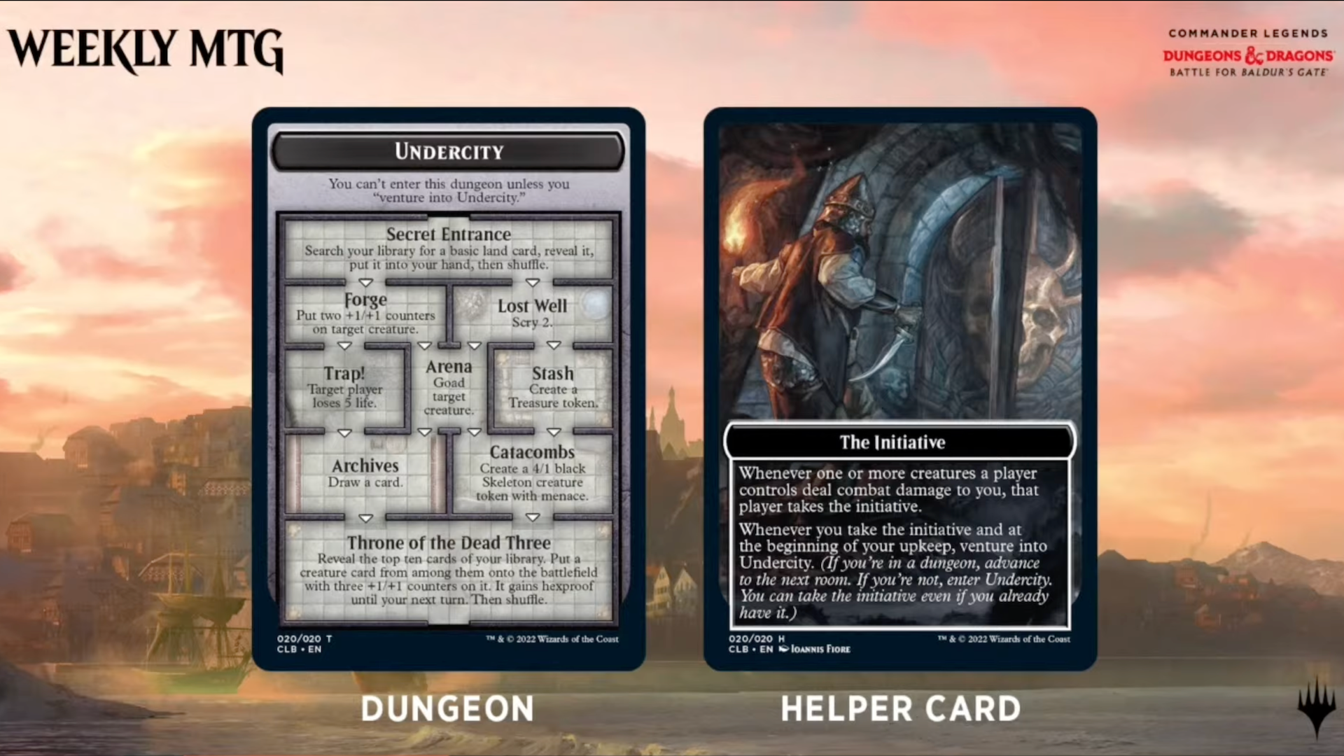 MTG's Battle for Baldur's Gate set treats Commanders like D&D