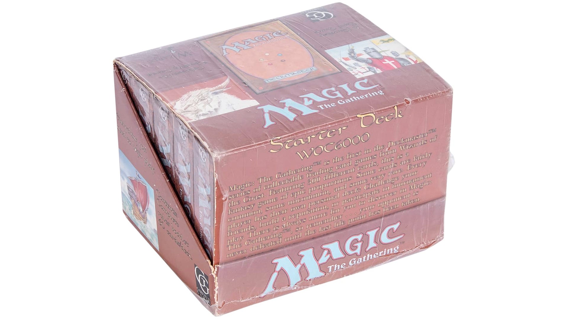 Box of Magic: The factory Gathering cards