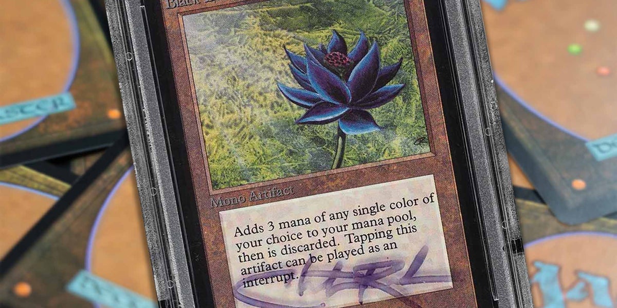 Magic: The Gathering Black Lotus sells for $540,000, setting yet another record for the holy grail card | Dicebreaker Magic: The Gathering Black Lotus sells for $540,000, setting yet another record for the holy grail card | Dicebreaker