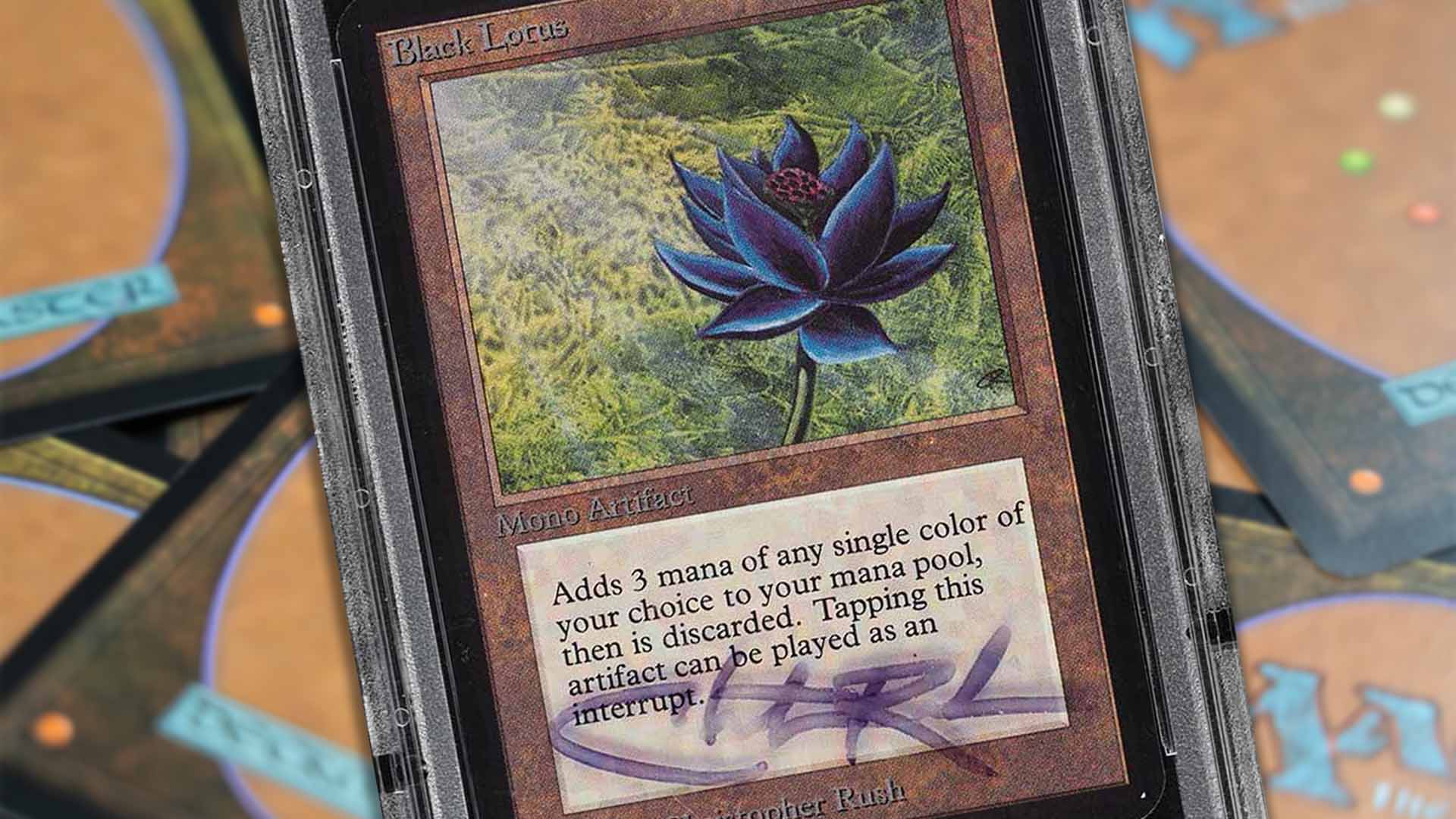 Magic: The Gathering Black Lotus sells for $540,000, setting yet another record for the holy grail card | Dicebreaker Magic: The Gathering Black Lotus sells for $540,000, setting yet another record for the holy grail card | Dicebreaker