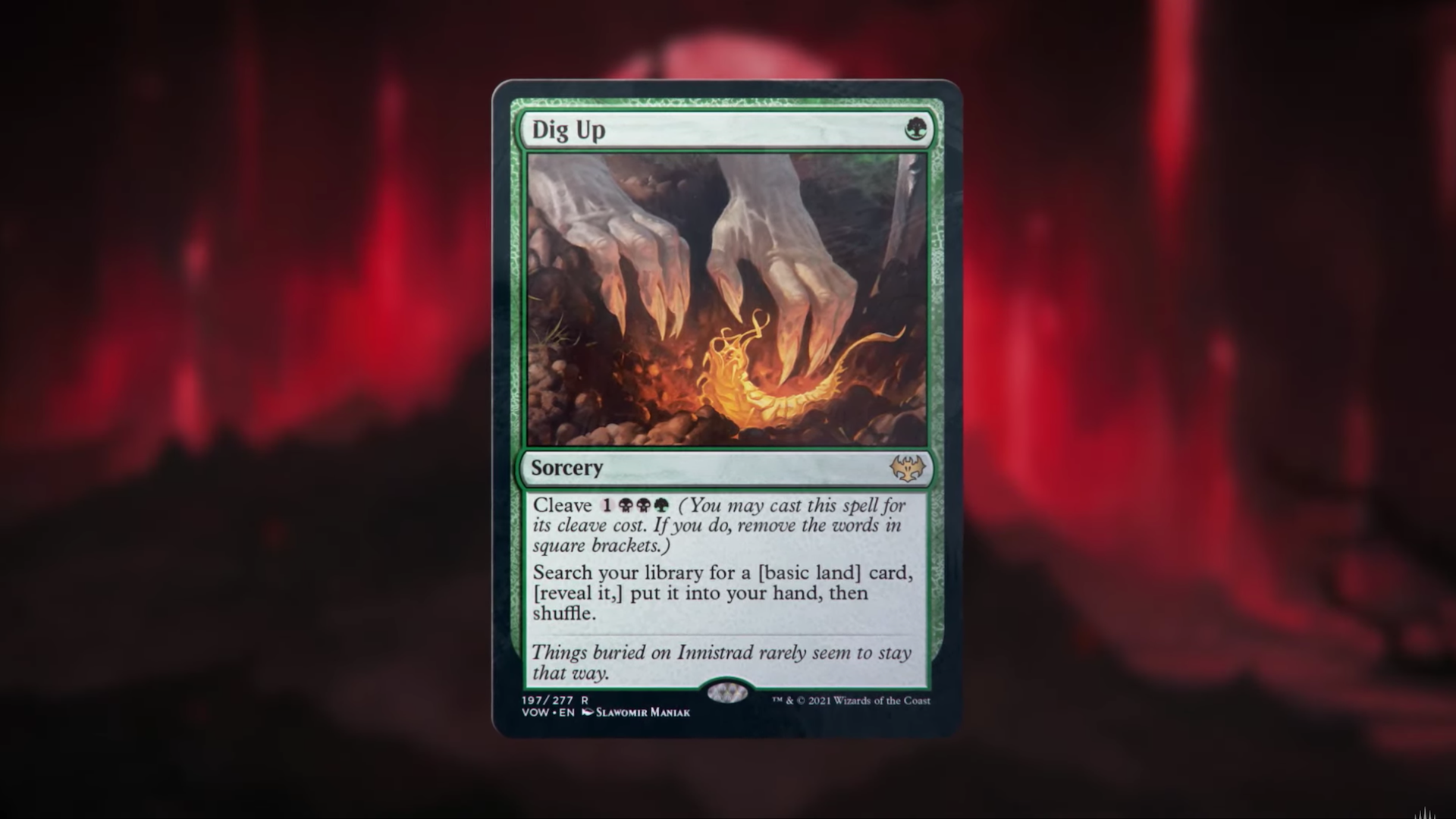 mtg cleave cards Magic The Gathering - Innistrad: Crimson Vow Promos