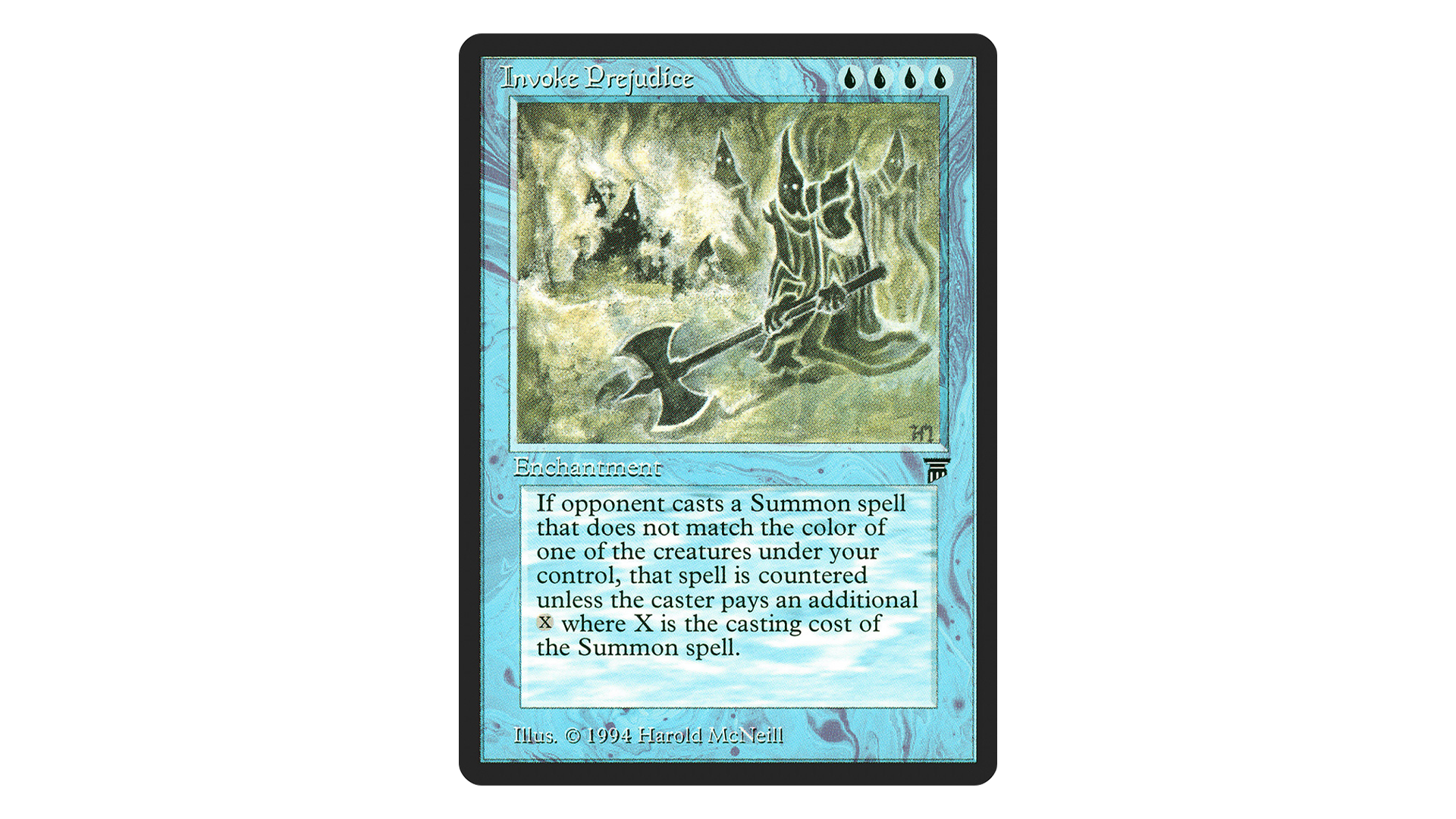 MTG Invoke Prejudice 英語版 Invoke Prejudice Magic the Gathering Proxy