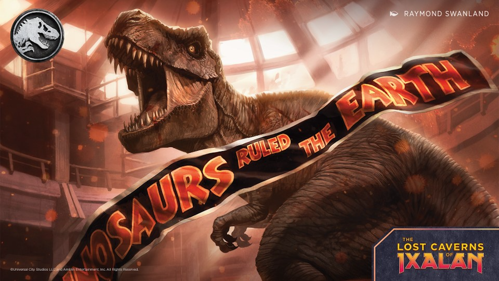 Jurassic Park's classic dinosaurs stomp into Magic: The Gathering - Lost Caverns of Ixalan | Dicebreaker Jurassic Park's classic dinosaurs stomp into Magic: The Gathering - Lost Caverns of Ixalan | Dicebreaker