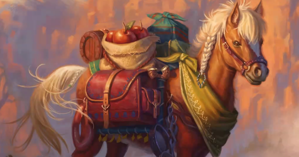 bill the pony mtg card MTG's Lord of the Rings cards let you lead an army with the ultimate commander: Bill the Pony