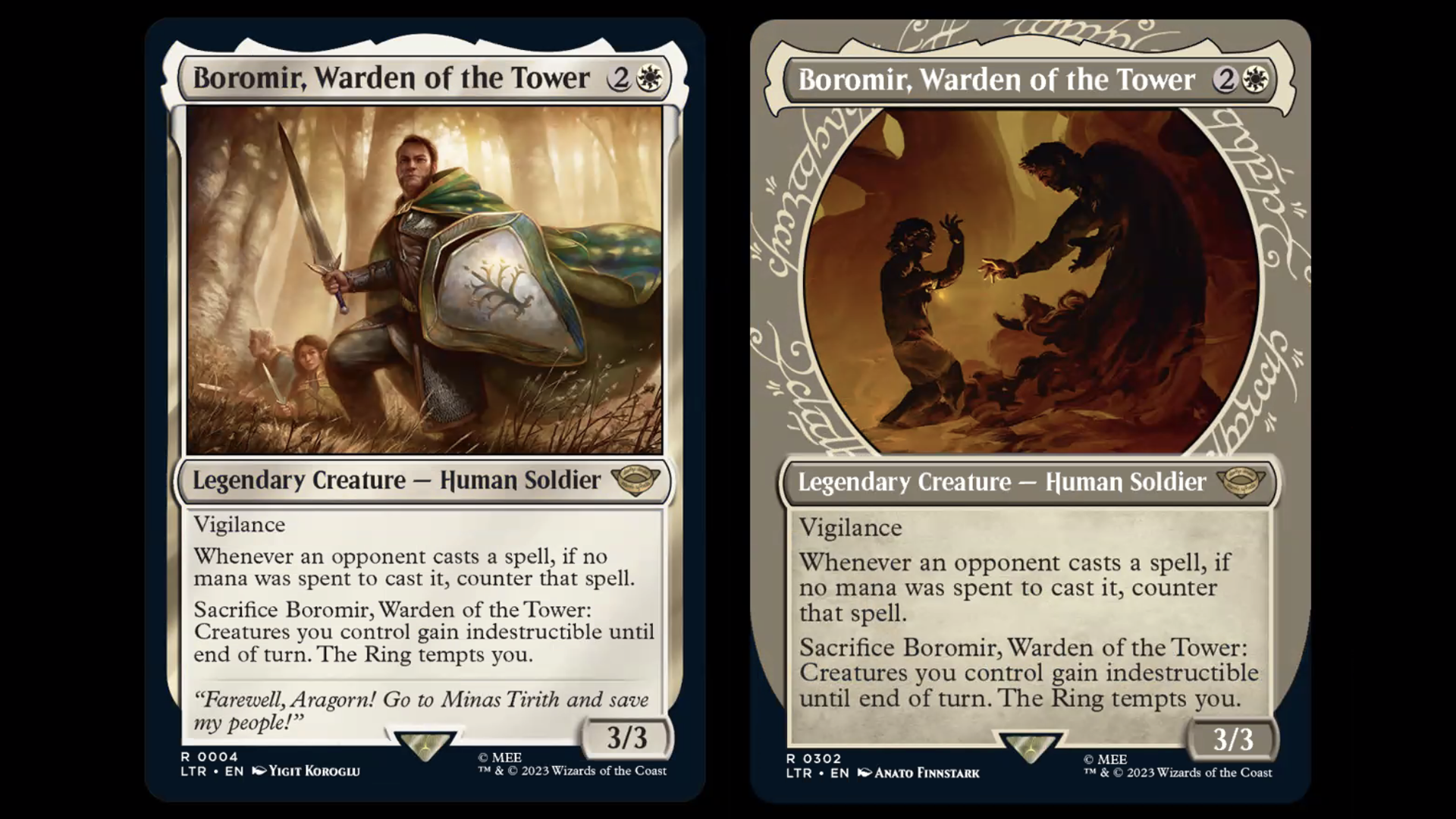 Here's what every Fellowship of the Ring member looks like in MTG's Lord of  the Rings set | Dicebreaker